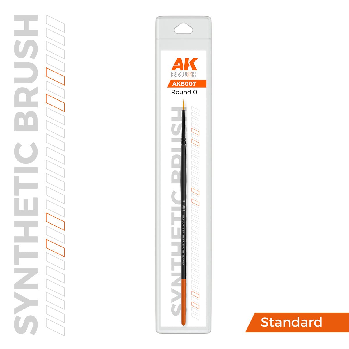 AK Interactive SYNTHETIC BRUSH - ROUND 0 (AKB007)