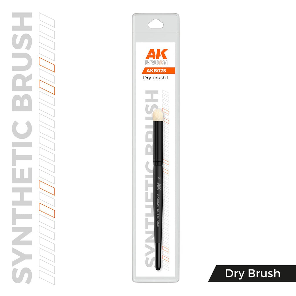 AK Interactive SYNTHETIC DRY BRUSH - L (AKB025)