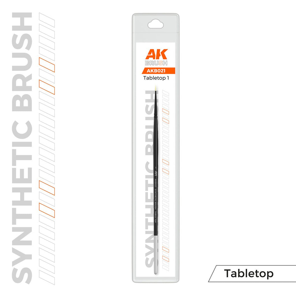 AK Interactive SYNTHETIC TABLETOP BRUSH - 1 (AKB021)