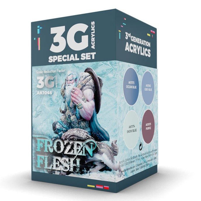 AK Interactive Wargame Colour Set: Frozen Flesh (AK1066)