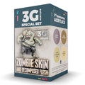 AK Interactive Wargame Color Set: Zombie Skin (AK1076)