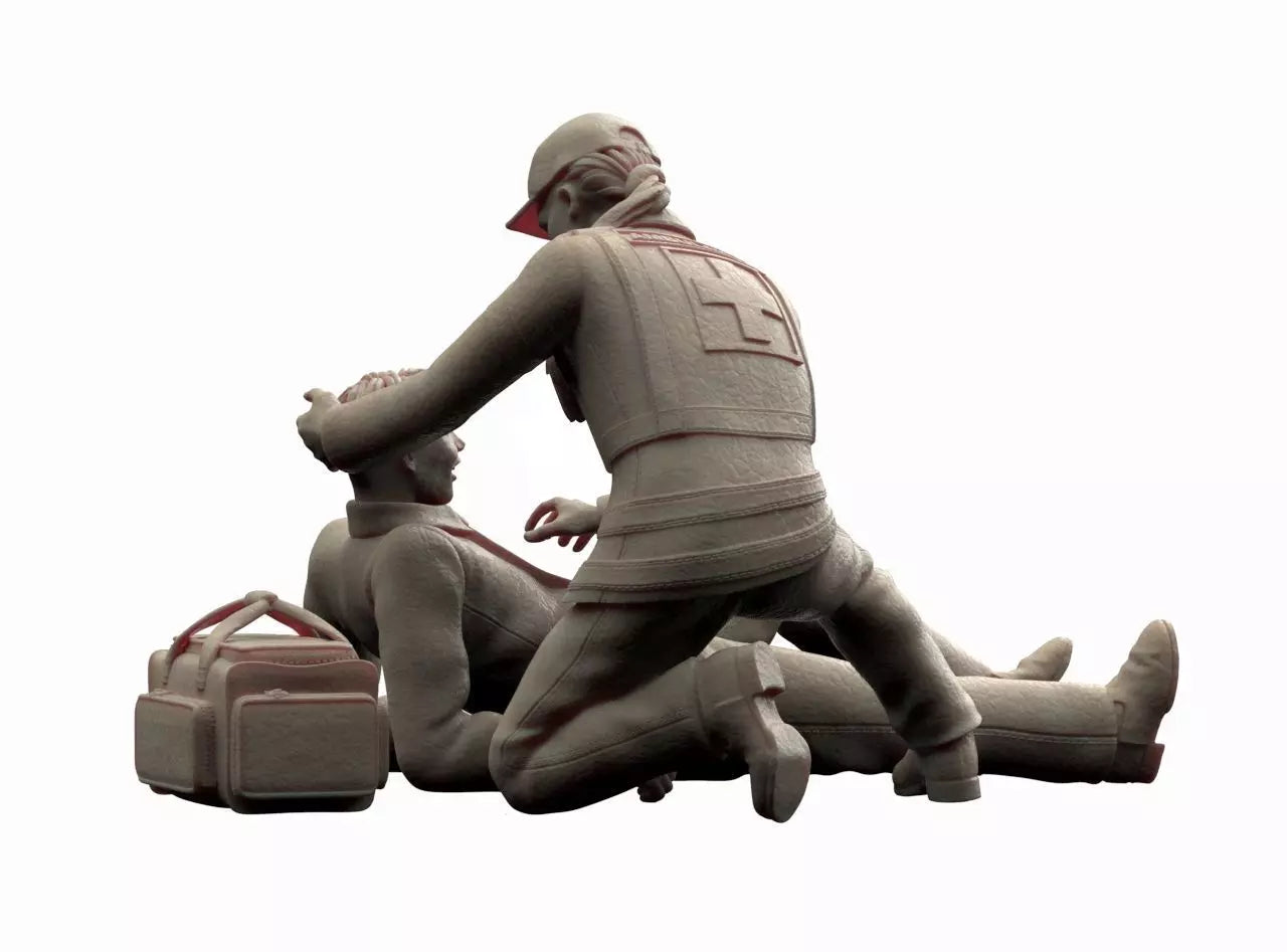 MM1306 Ambulance Crew and Casualty