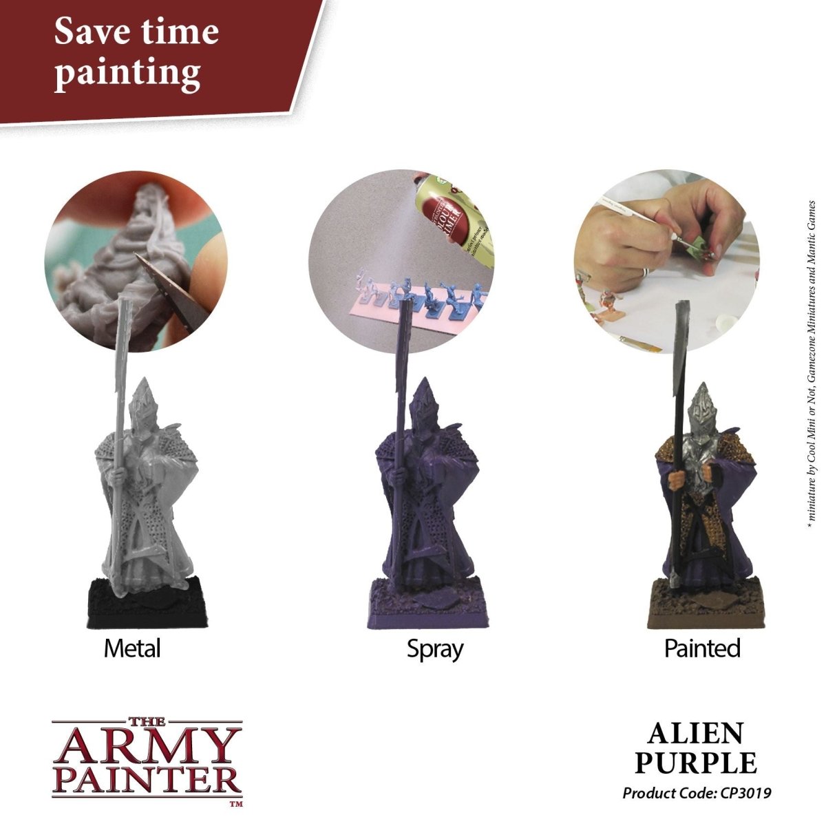 Army Painter Colour Primer - Alien Purple (400ml)