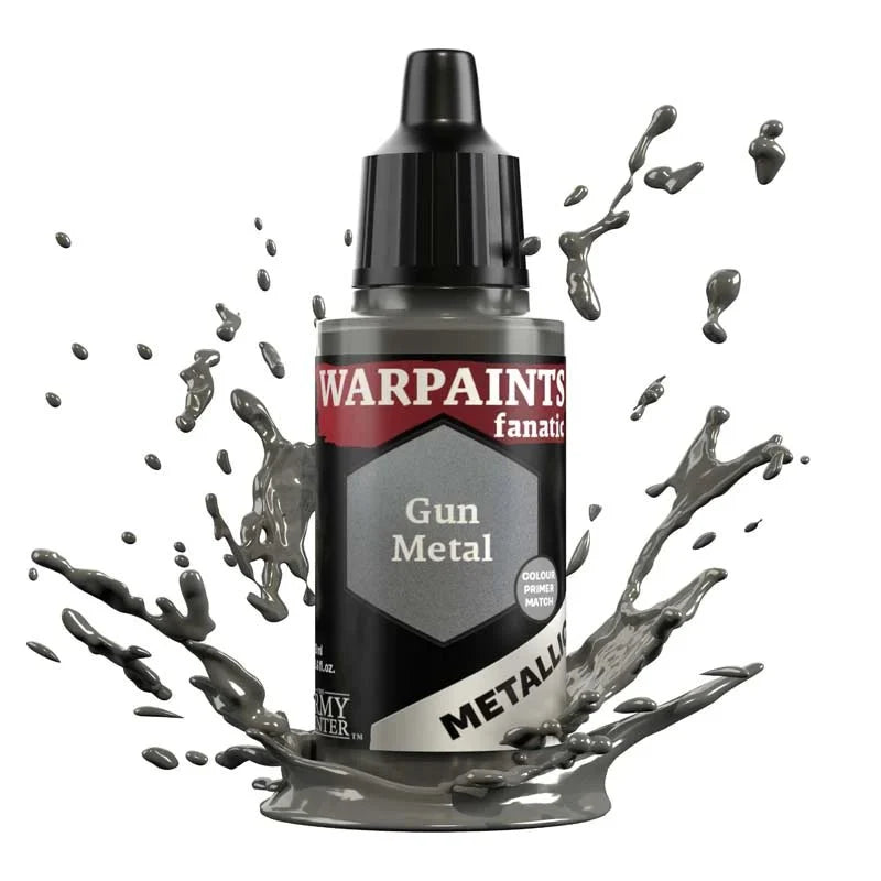 Army Painter Warpaints Fanatic Metallic: Gun Metal 18ml