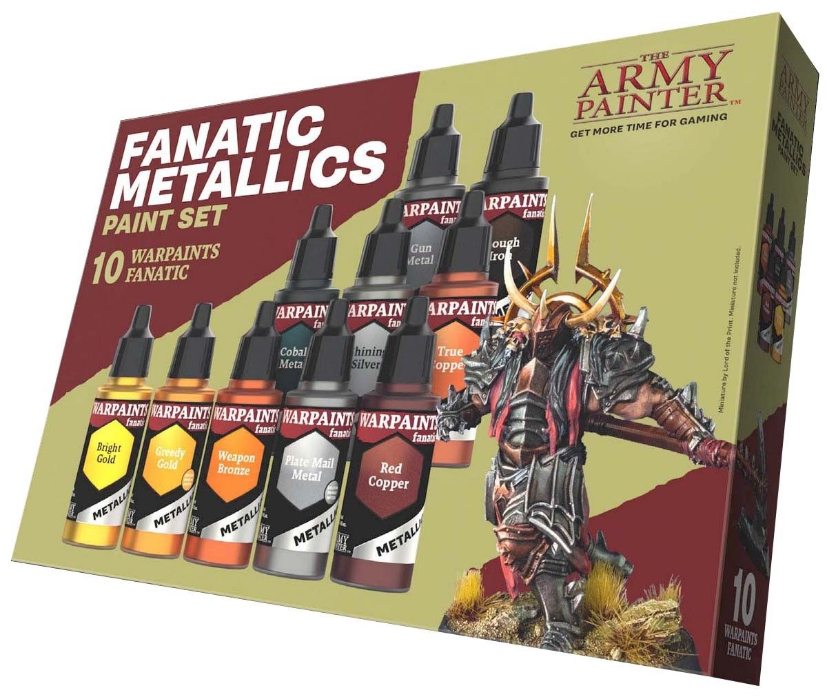 Army Painter Warpaints Fanatic Metallics Paint Set