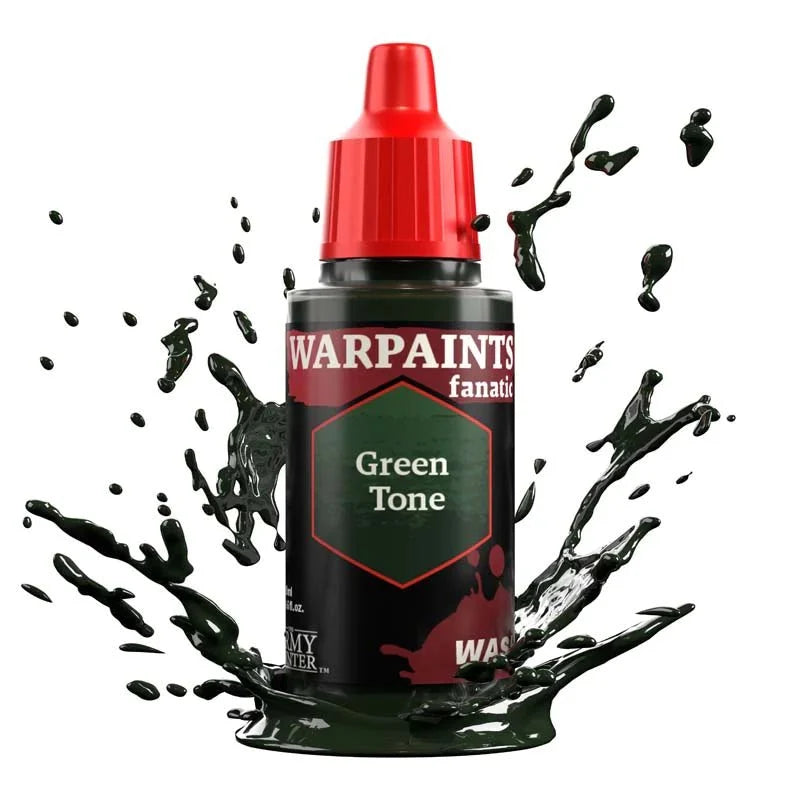 Army Painter Warpaints Fanatic Wash: Green Tone 18ml
