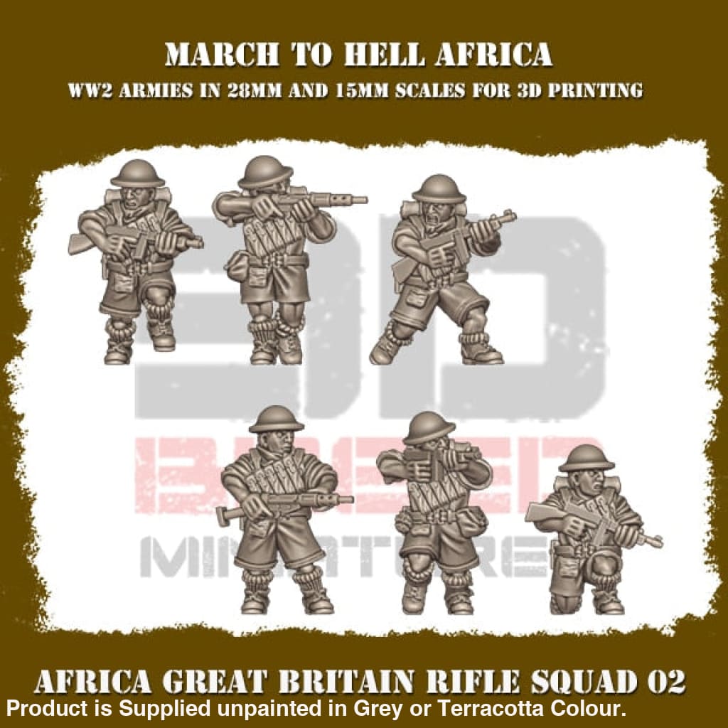 British Army Africa SMG SQUAD