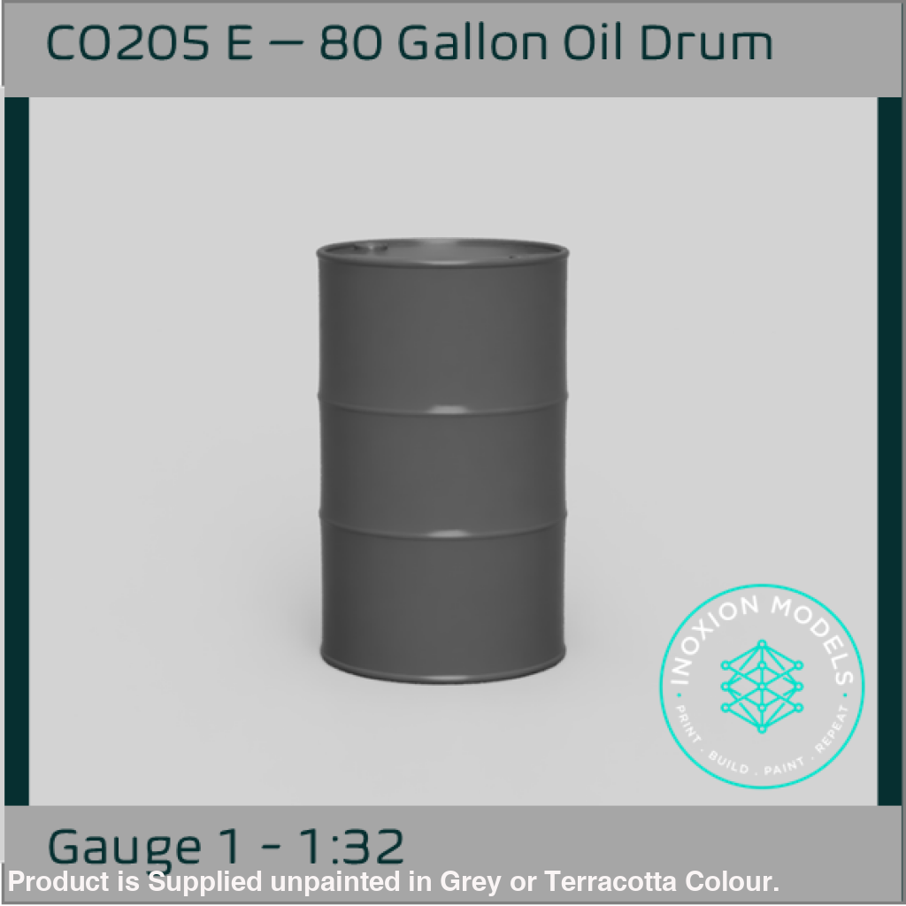 CO205 E – 80 Gallon Oil Drum 1:32 Scale