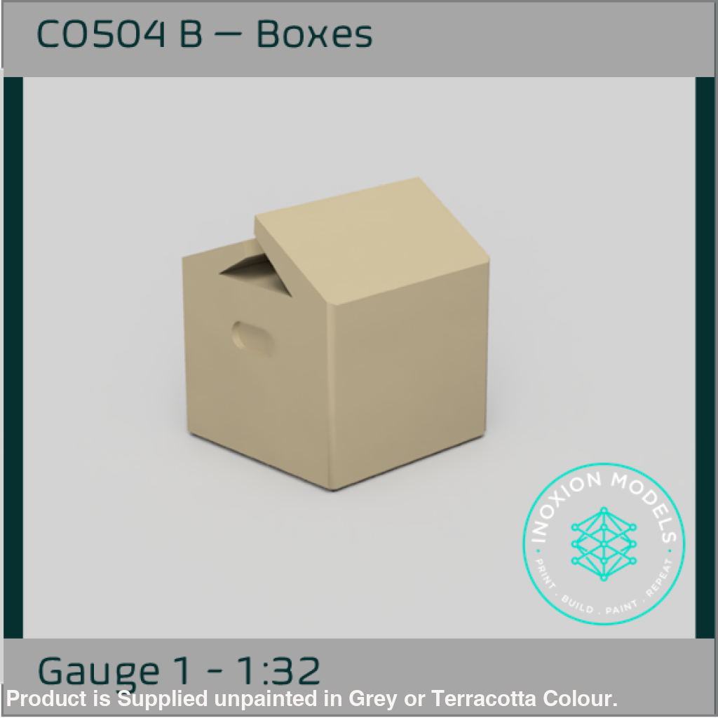 CO504 B – Boxes 1:32 Scale