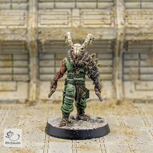 Devil Wheeler Cyberpunk Miniature