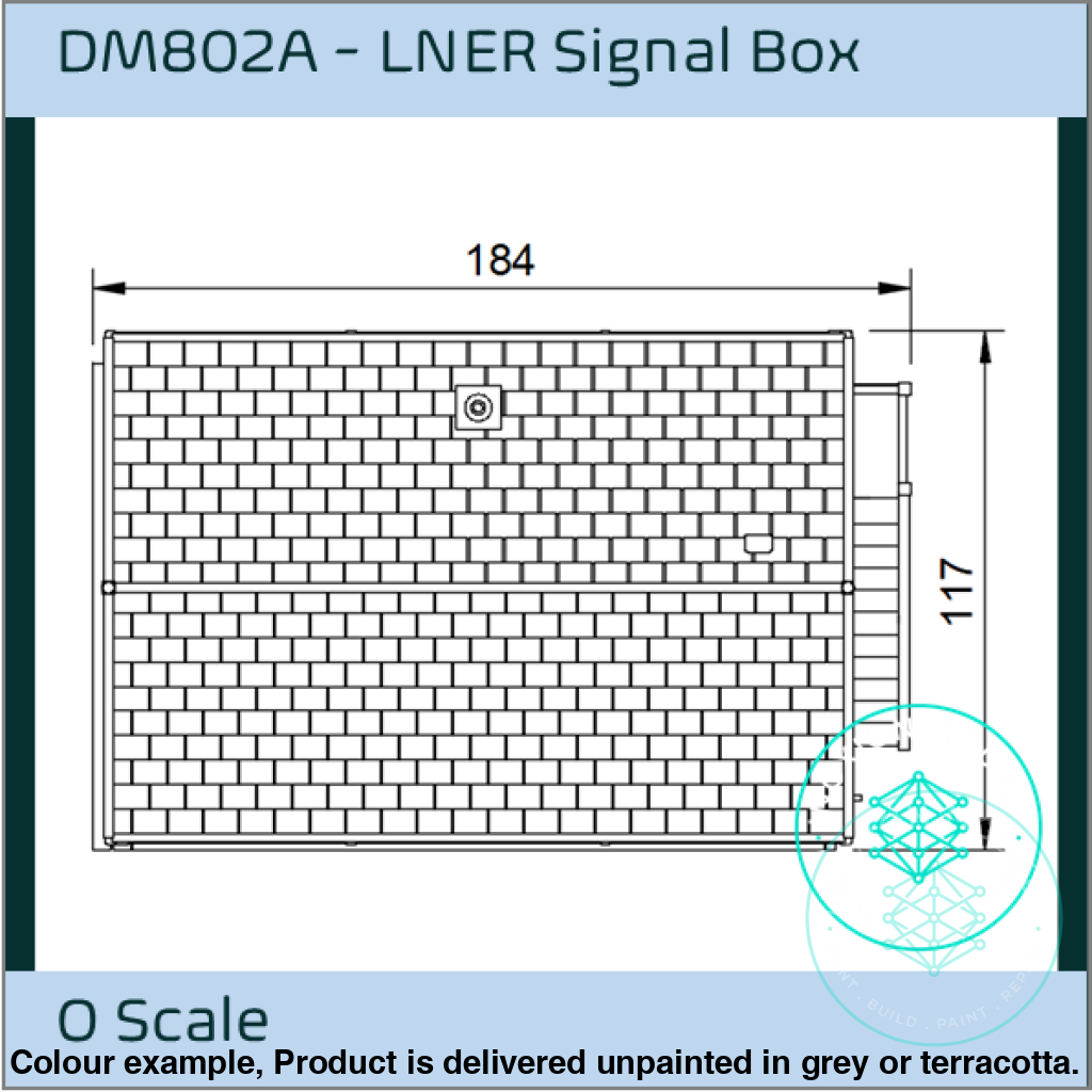 DM802A – LNER Signal Box O Scale