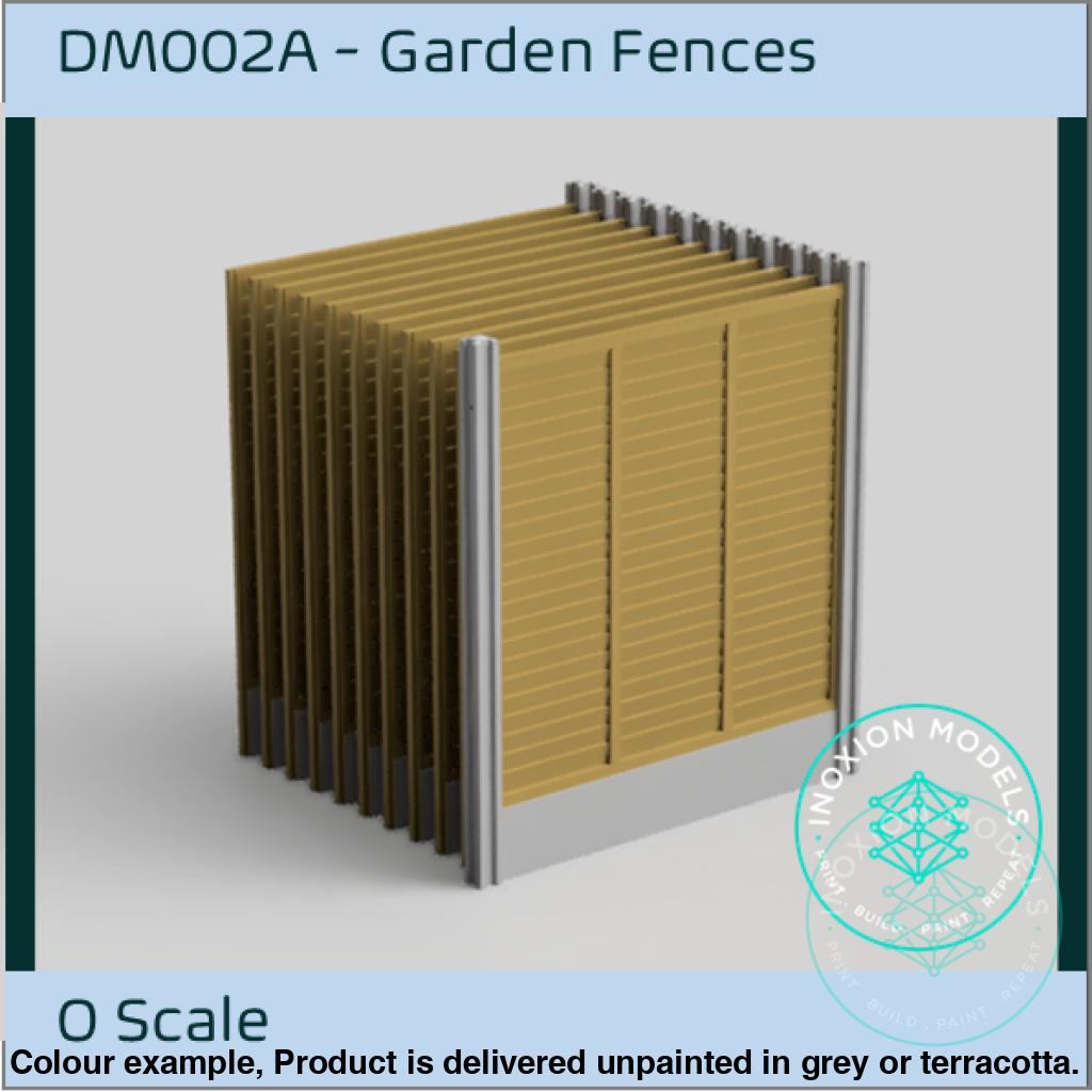 DO002A – 6ft Garden Fence O Scale