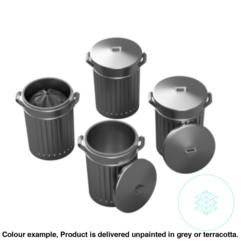 CO100A – Dustbins 1:32 Scale