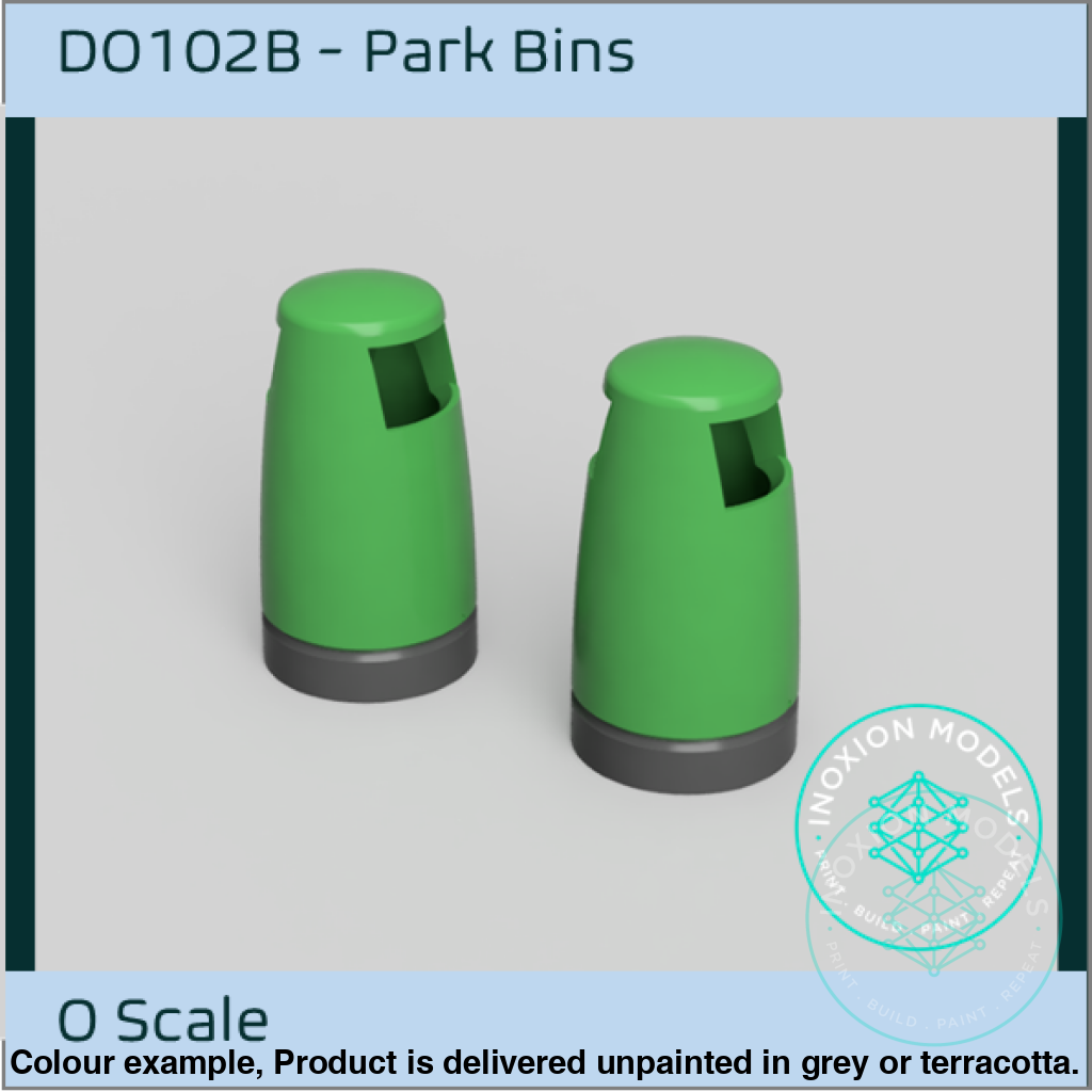 DO102B – Park Bins O Scale