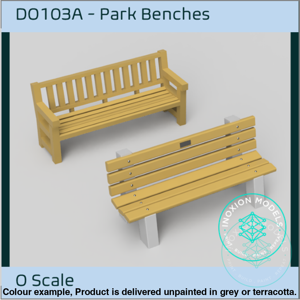 DO103A – Park Bench O Scale