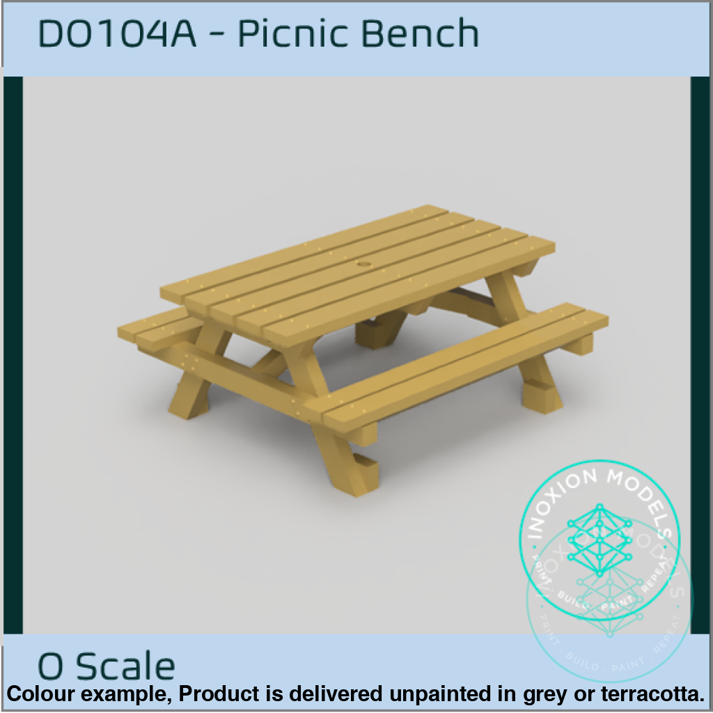 DO104A – Picnic Benches O Scale