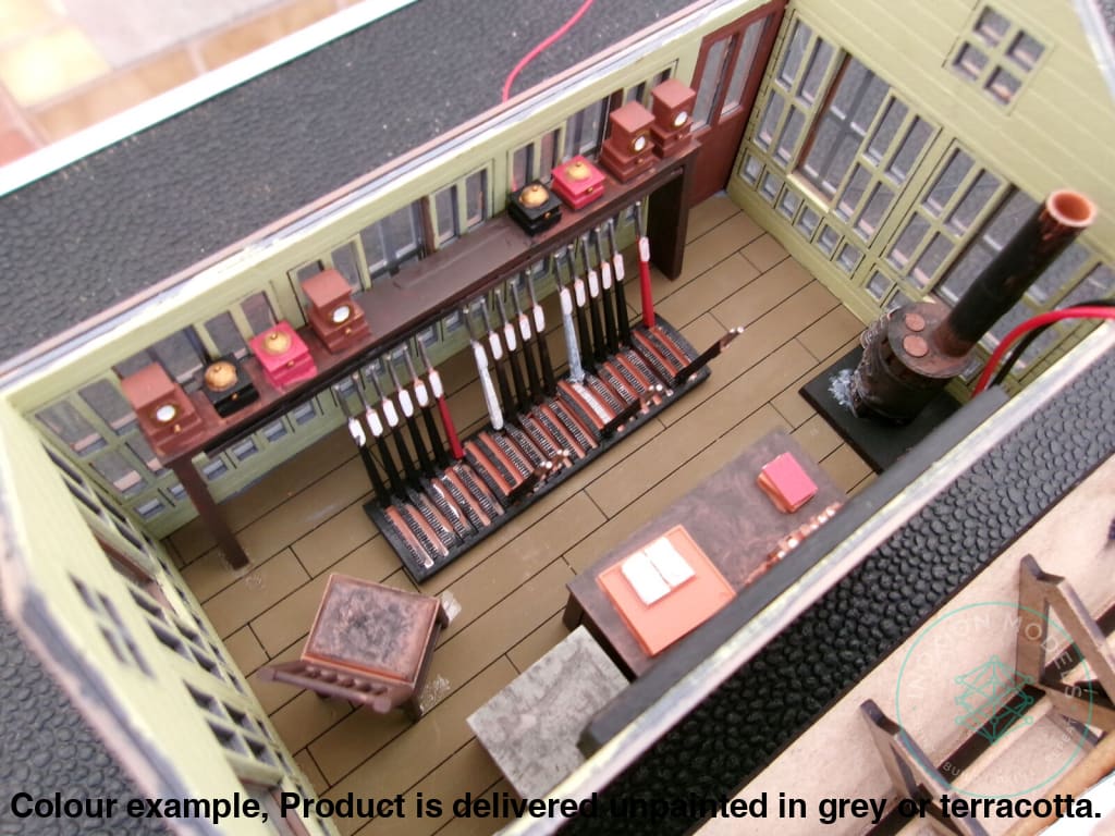 DO605A – Signal Box Interior O Scale