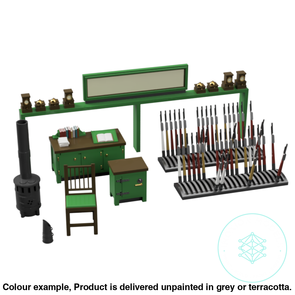 DO605A – Signal Box Interior O Scale