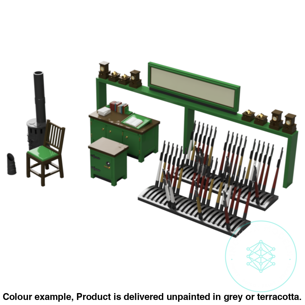 DO605A – Signal Box Interior O Scale