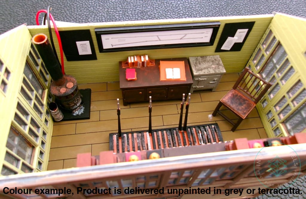 DO605A – Signal Box Interior O Scale