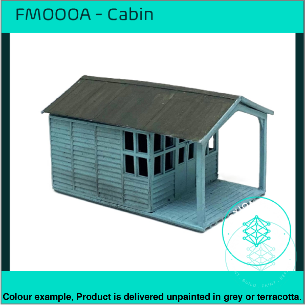 FM000A – Cabin/Garden Shed OO/HO Scale