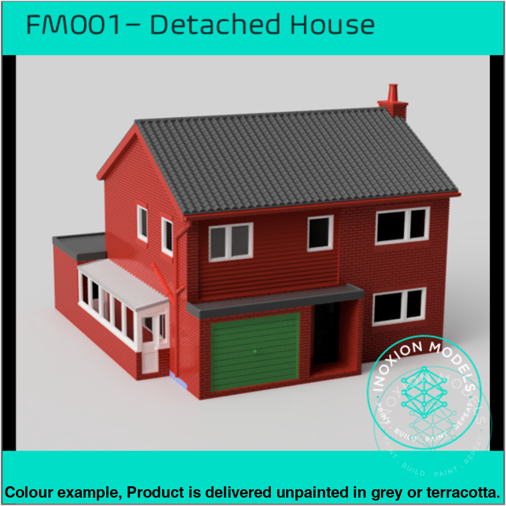 FM001 – Detached House OO/HO Scale