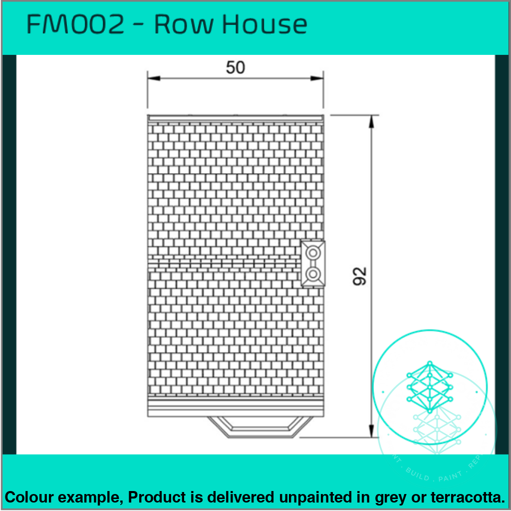 FM002 – Terraced House OO/HO Scale