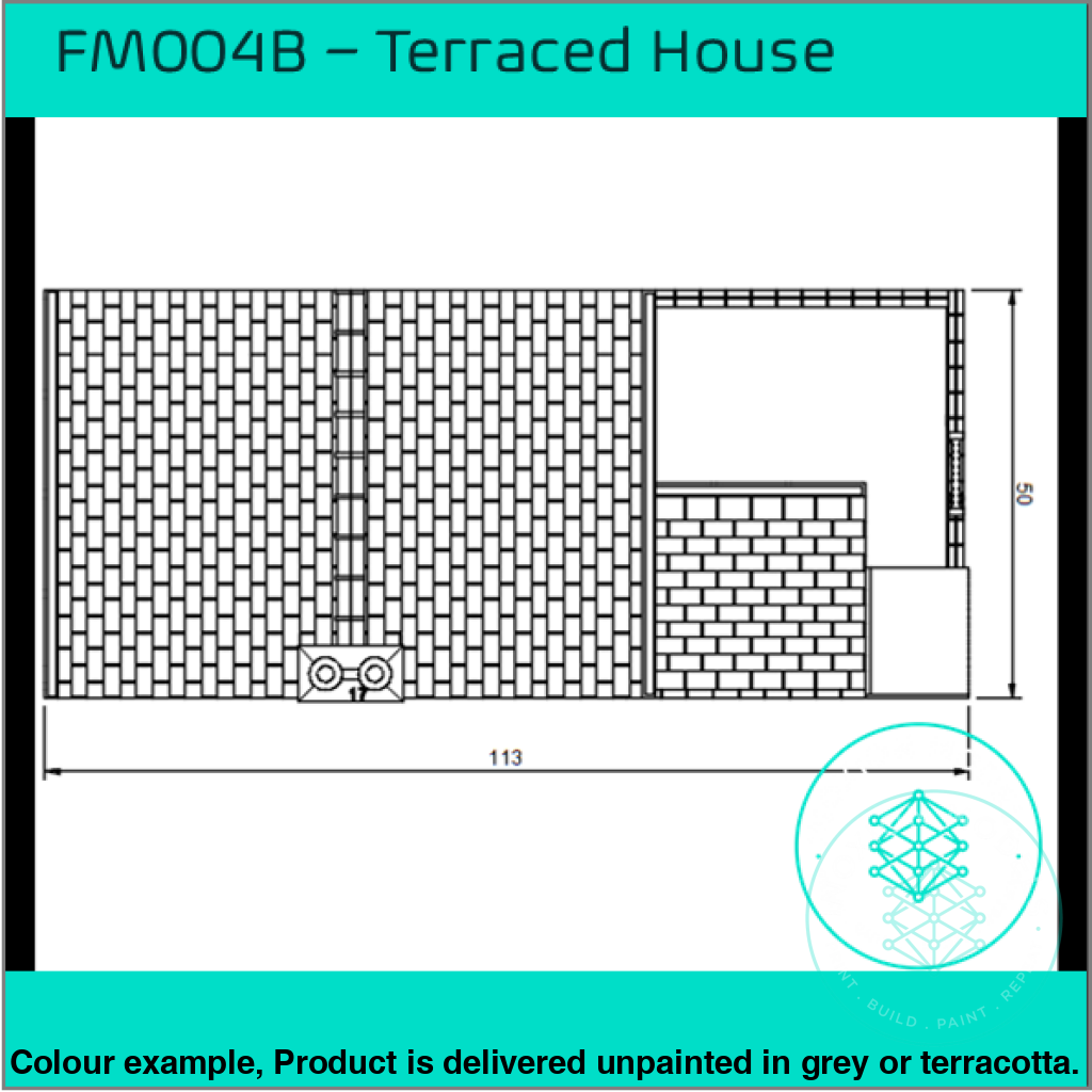 FM004B – Terrace House OO/HO Scale