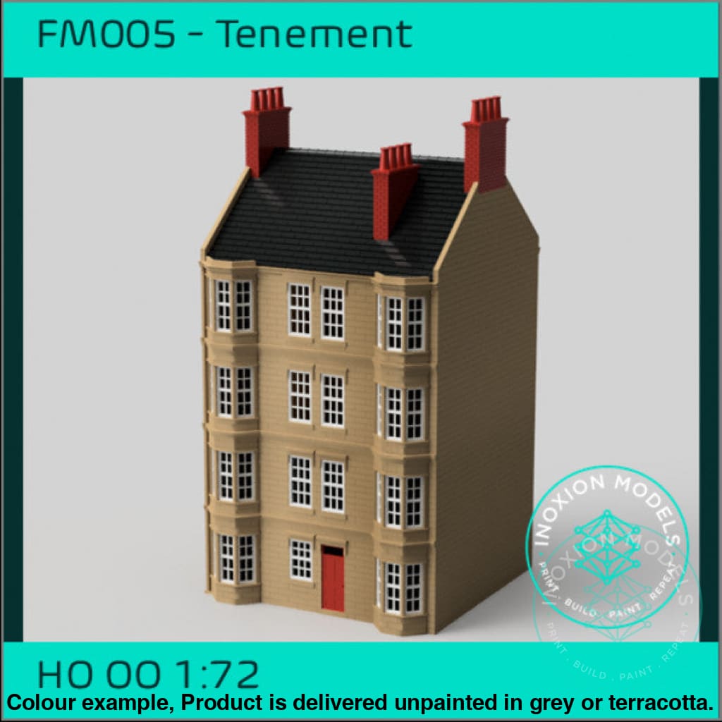 FM005 – Tenement Building HO/OO Scale