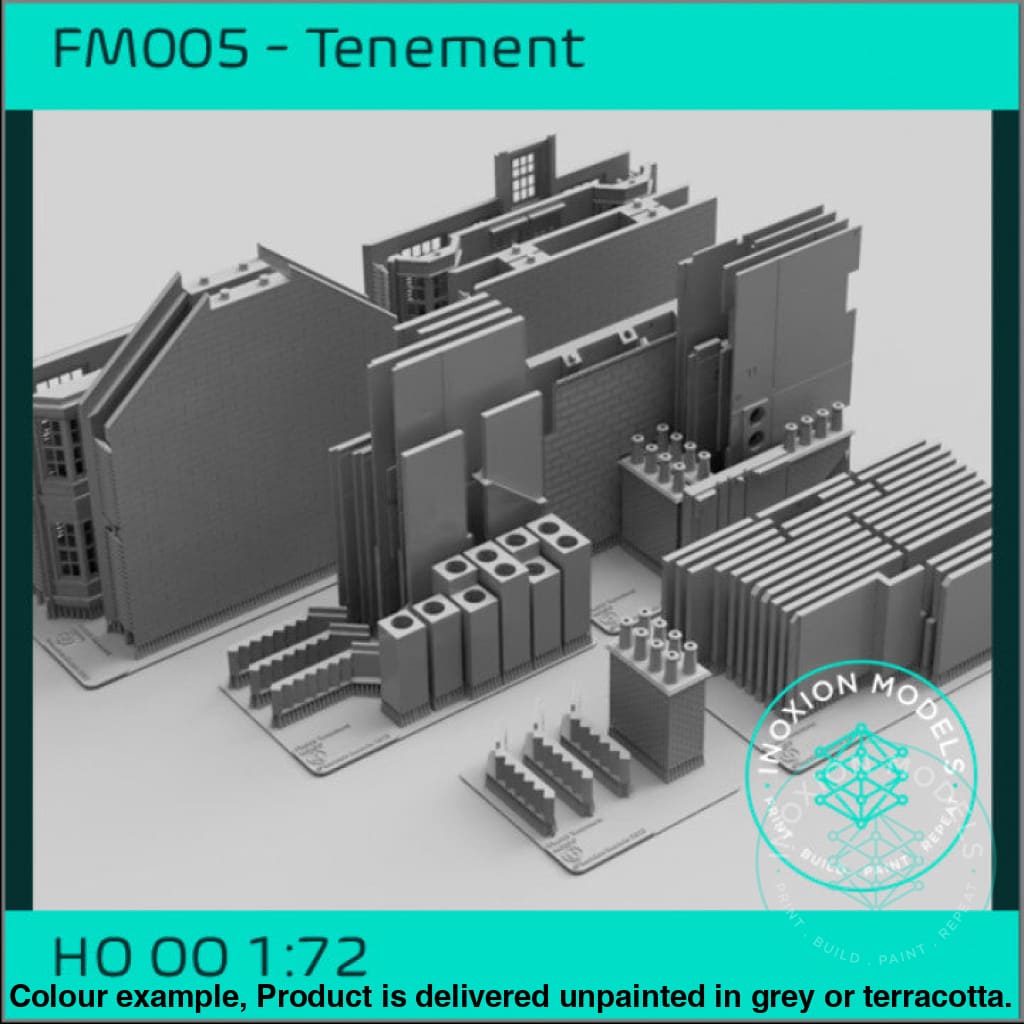 FM005 – Tenement Building HO/OO Scale