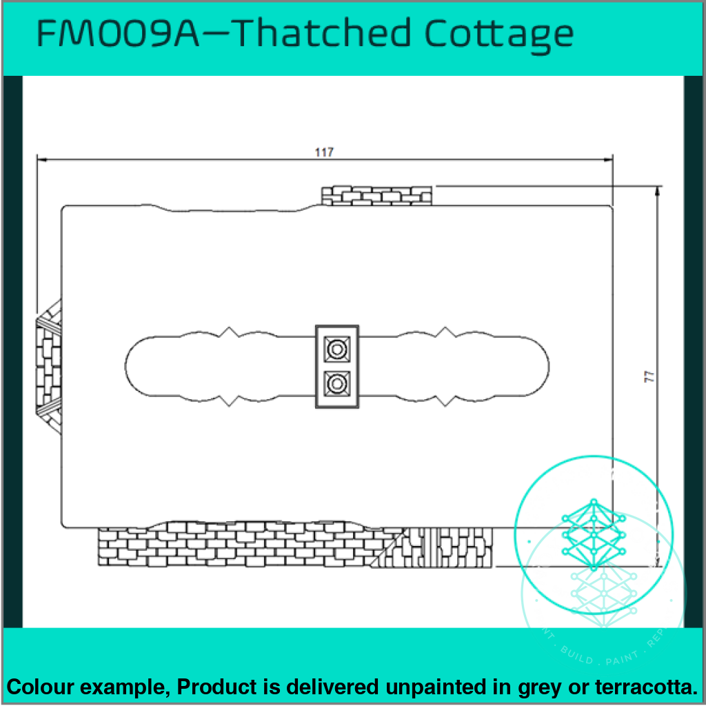 FM009A – Thatched Cottage OO/HO Scale