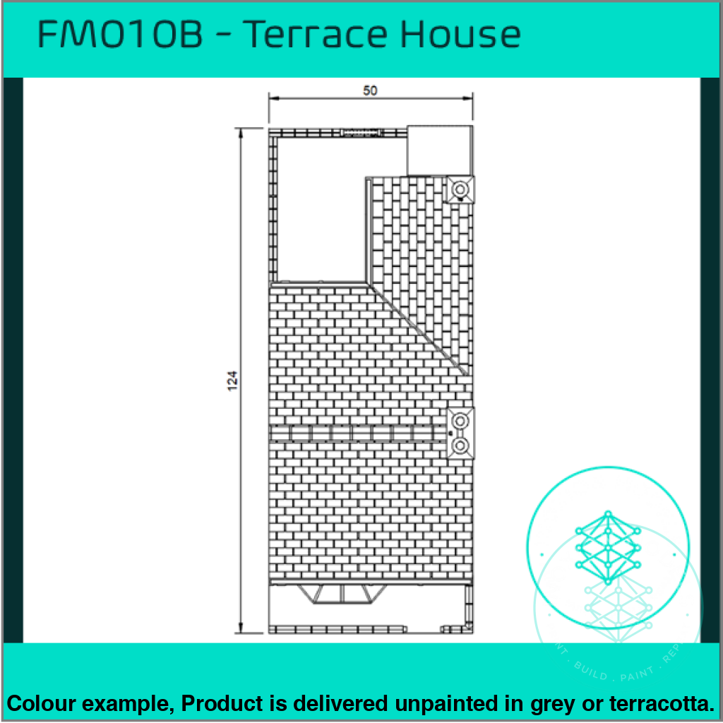 FM010B – Terrace House OO/HO Scale