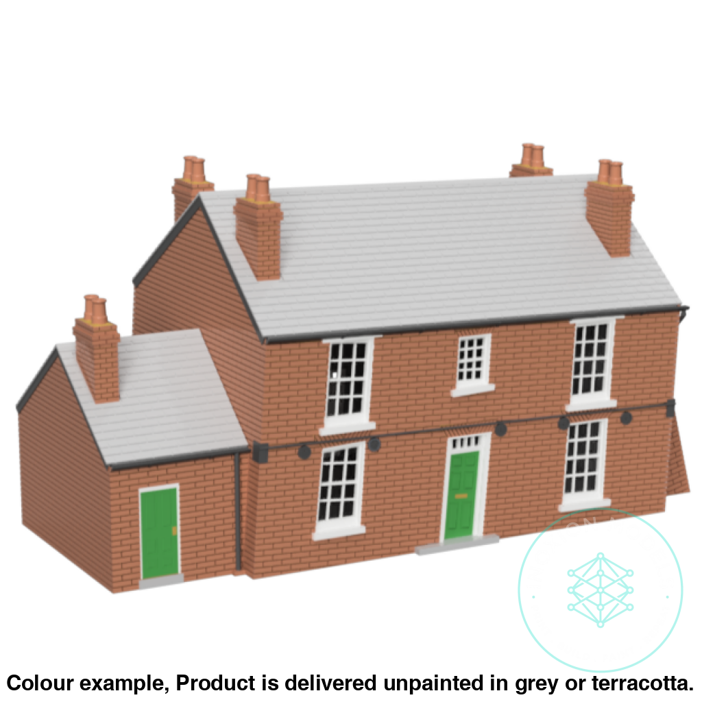 FM104 – The Crooked House Pub OO/HO Scale
