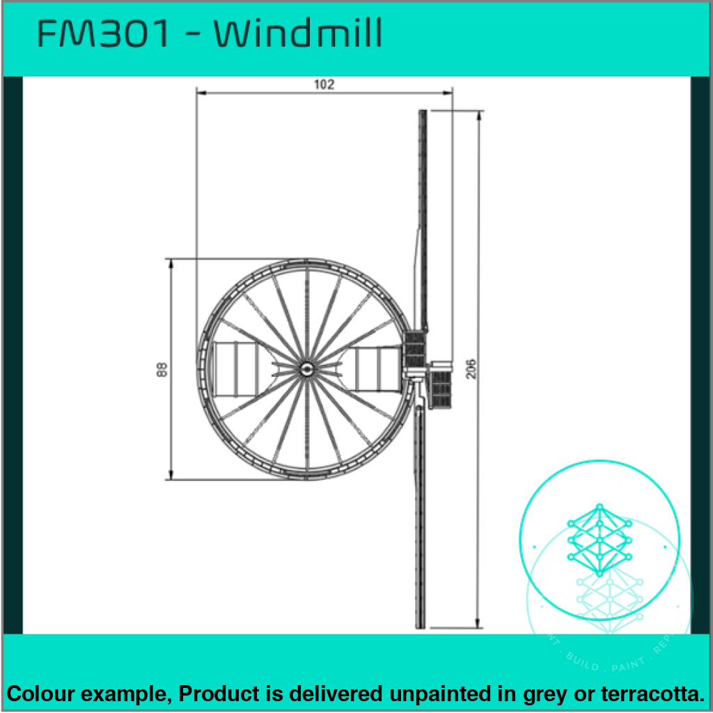 FM301 – Windmill OO/HO Scale
