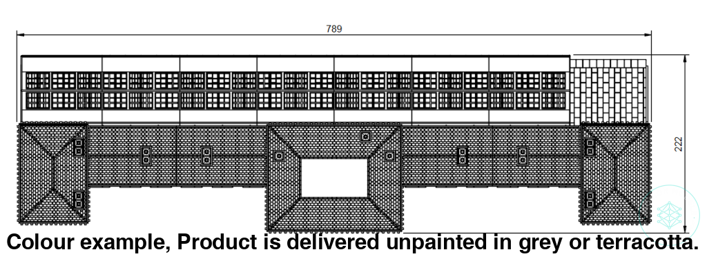 FM800B – Station Building Platform 1 OO/HO Scale