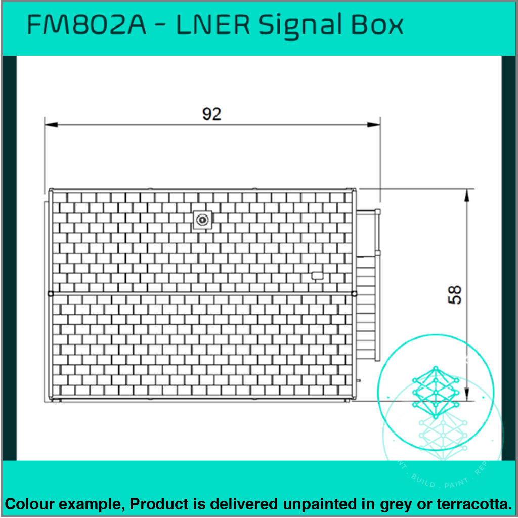 FM802A – LNER Signal Box OO/HO Scale