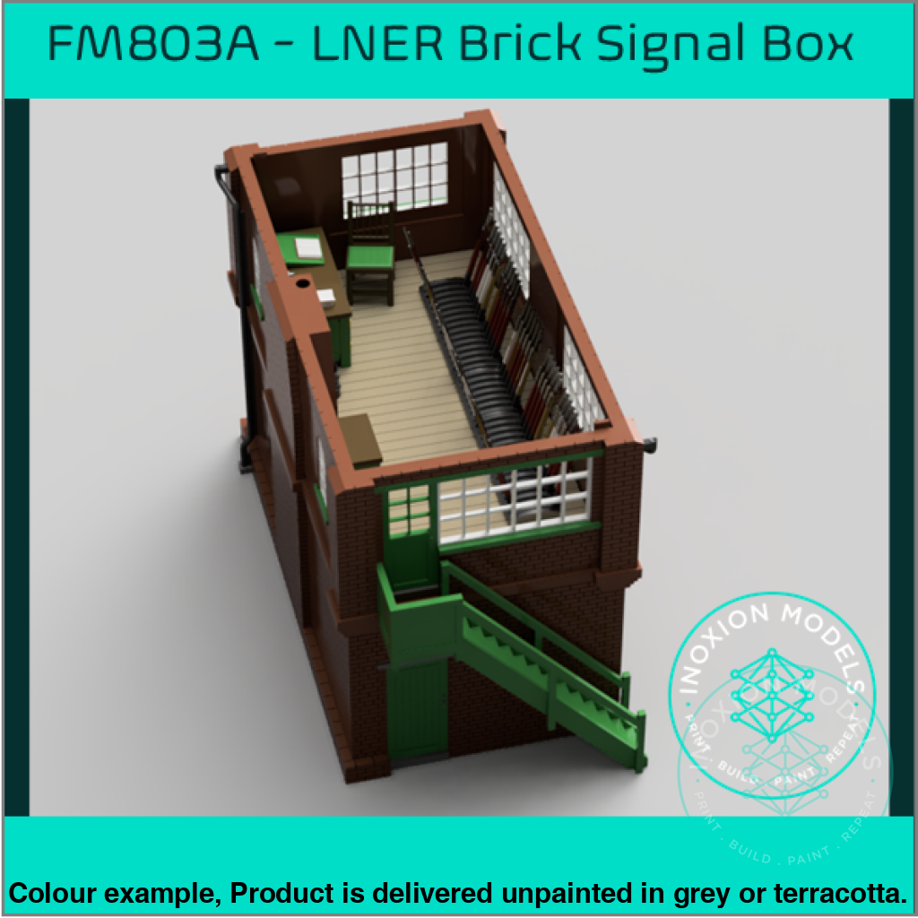 FM803A – LNER Brick Signal Box OO/HO Scale