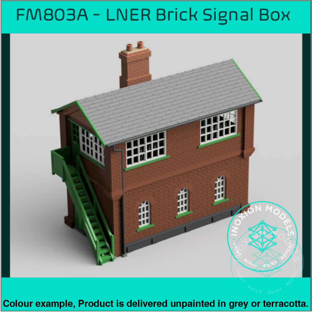 FM803A – LNER Brick Signal Box OO/HO Scale