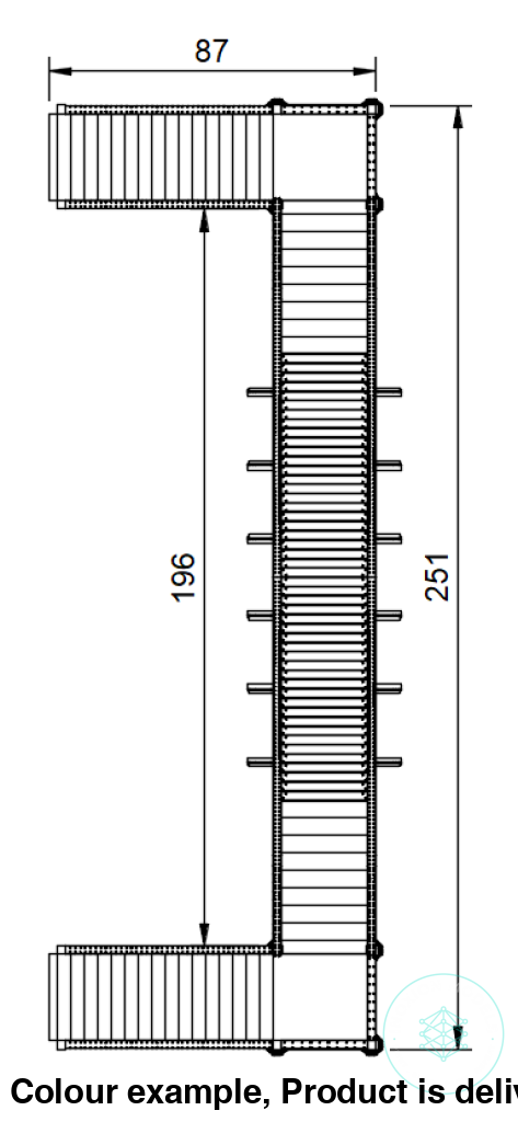 FM804A – Platform Footbridge OO/HO Scale