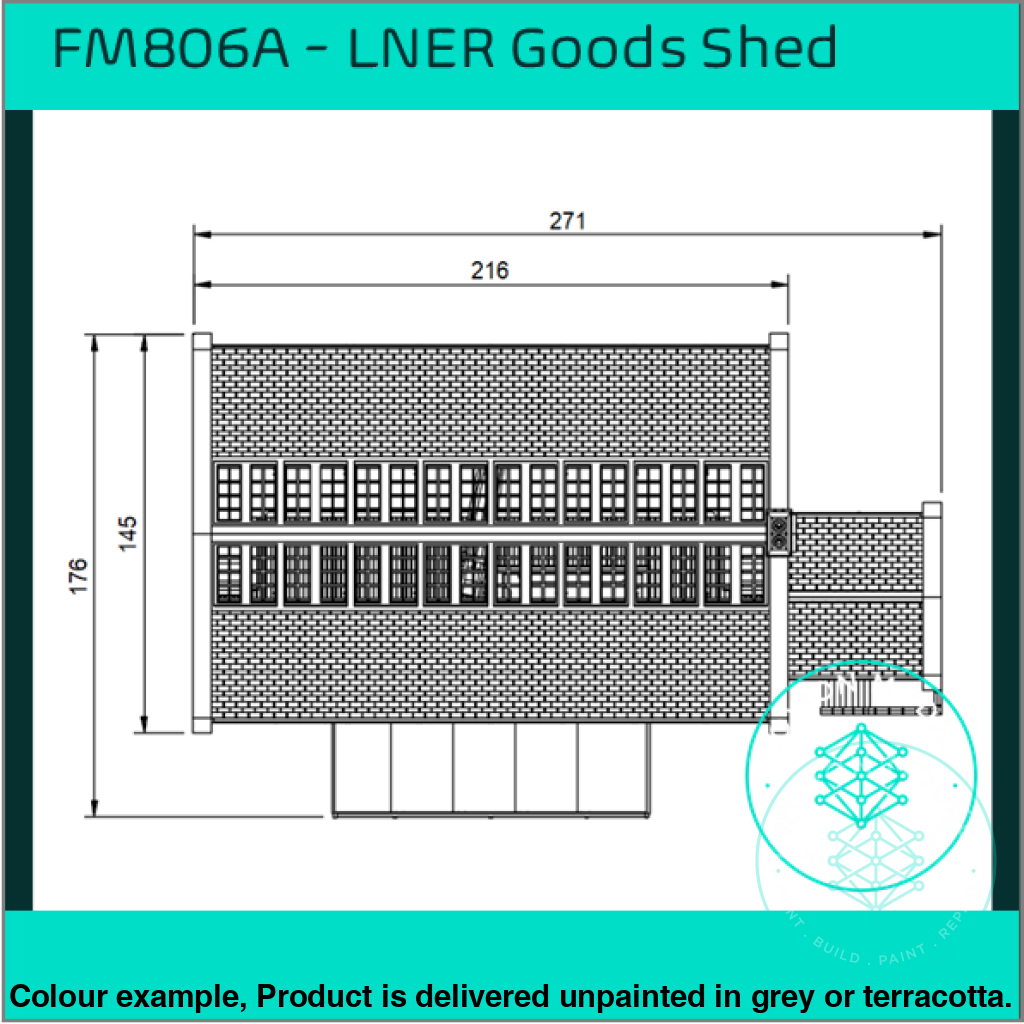 FM806A – LNER Goods Shed OO/HO Scale