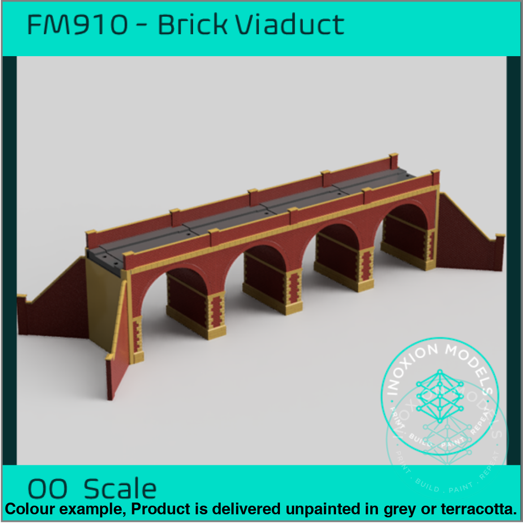 HM901 – Single Track Brick Viaduct N Scale