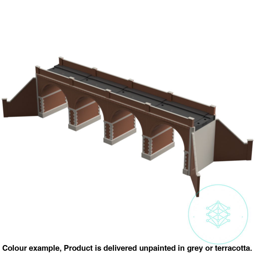 HM901 – Single Track Brick Viaduct N Scale