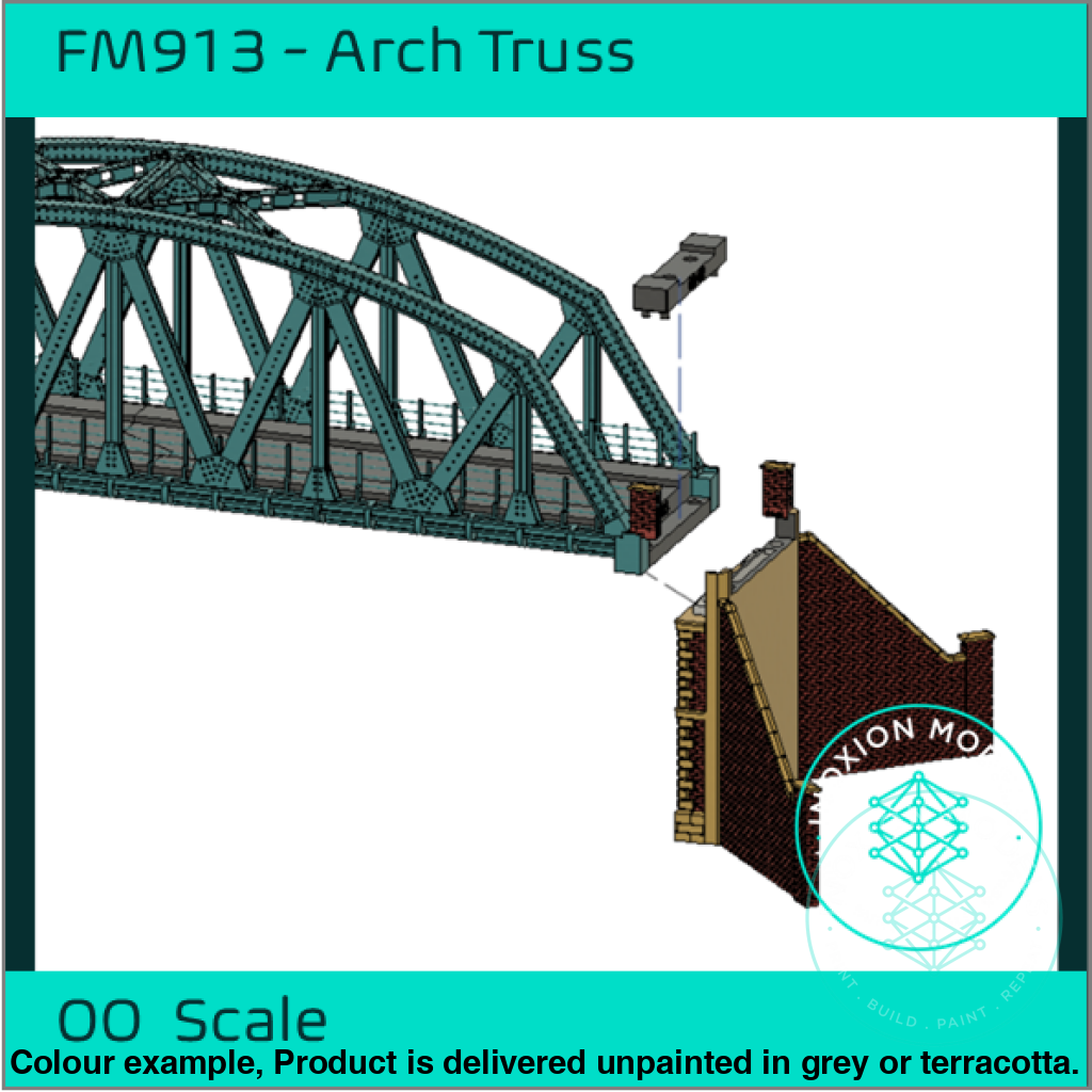 FM913 – Single Track Truss Bridge OO Scale