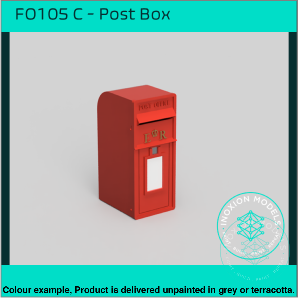 FO105C – Small Post Box OO/HO Scale