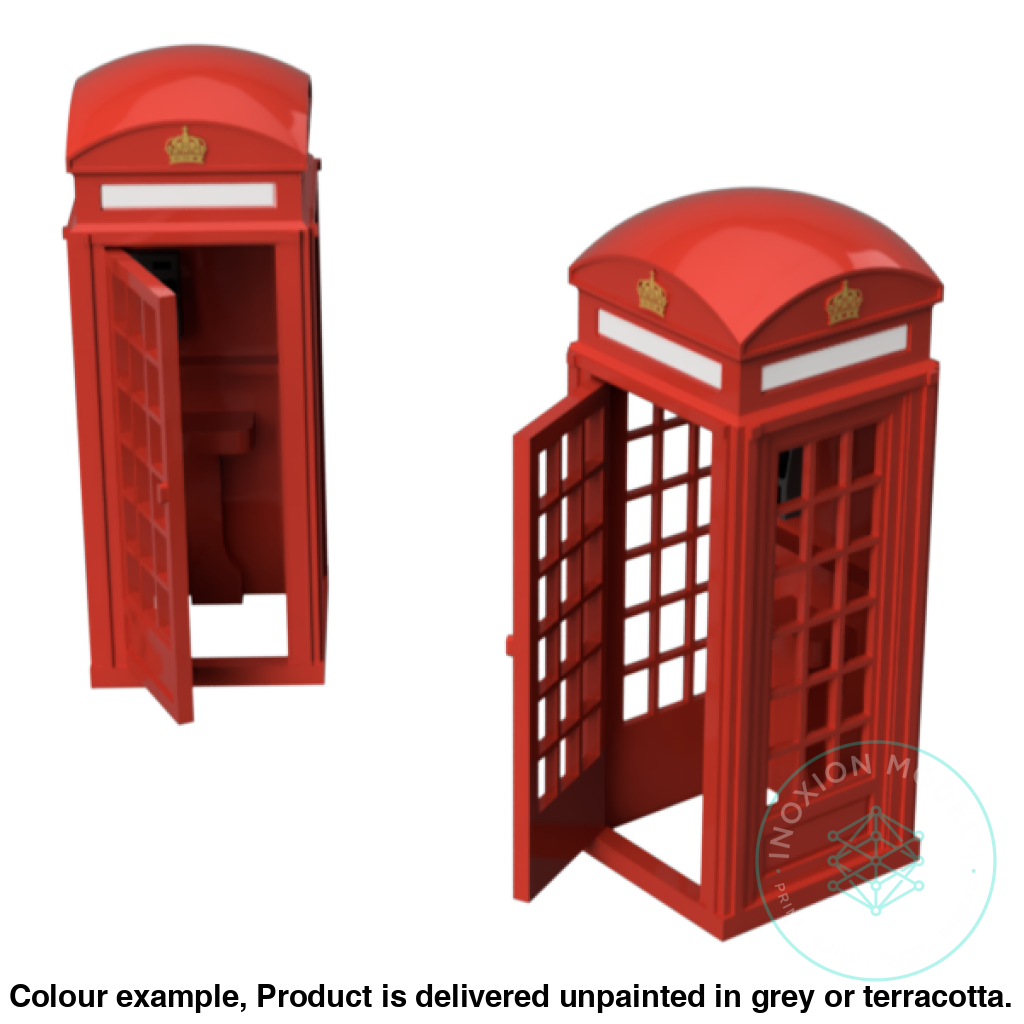 FO106B - Phone Boxes Open Door OO/HO Scale