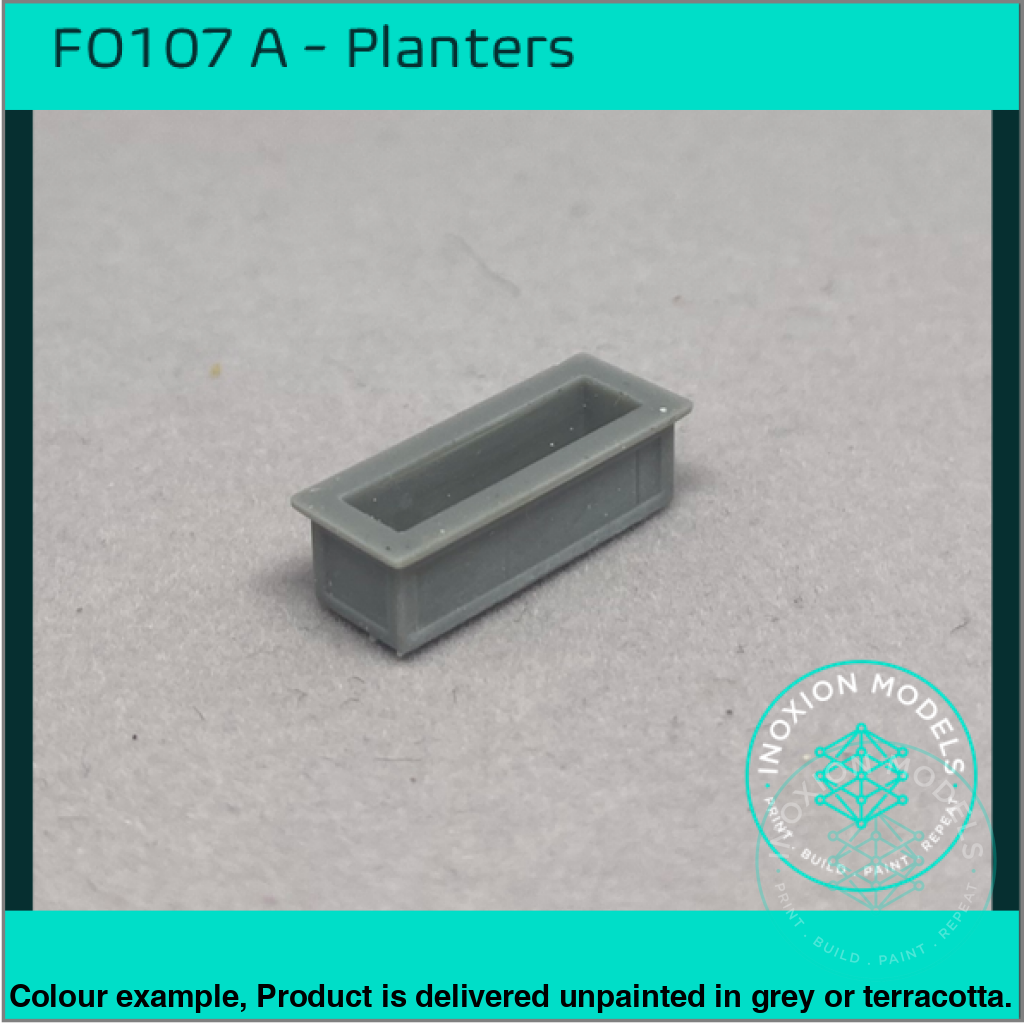 FO107A – Urban Planters OO/HO Scale