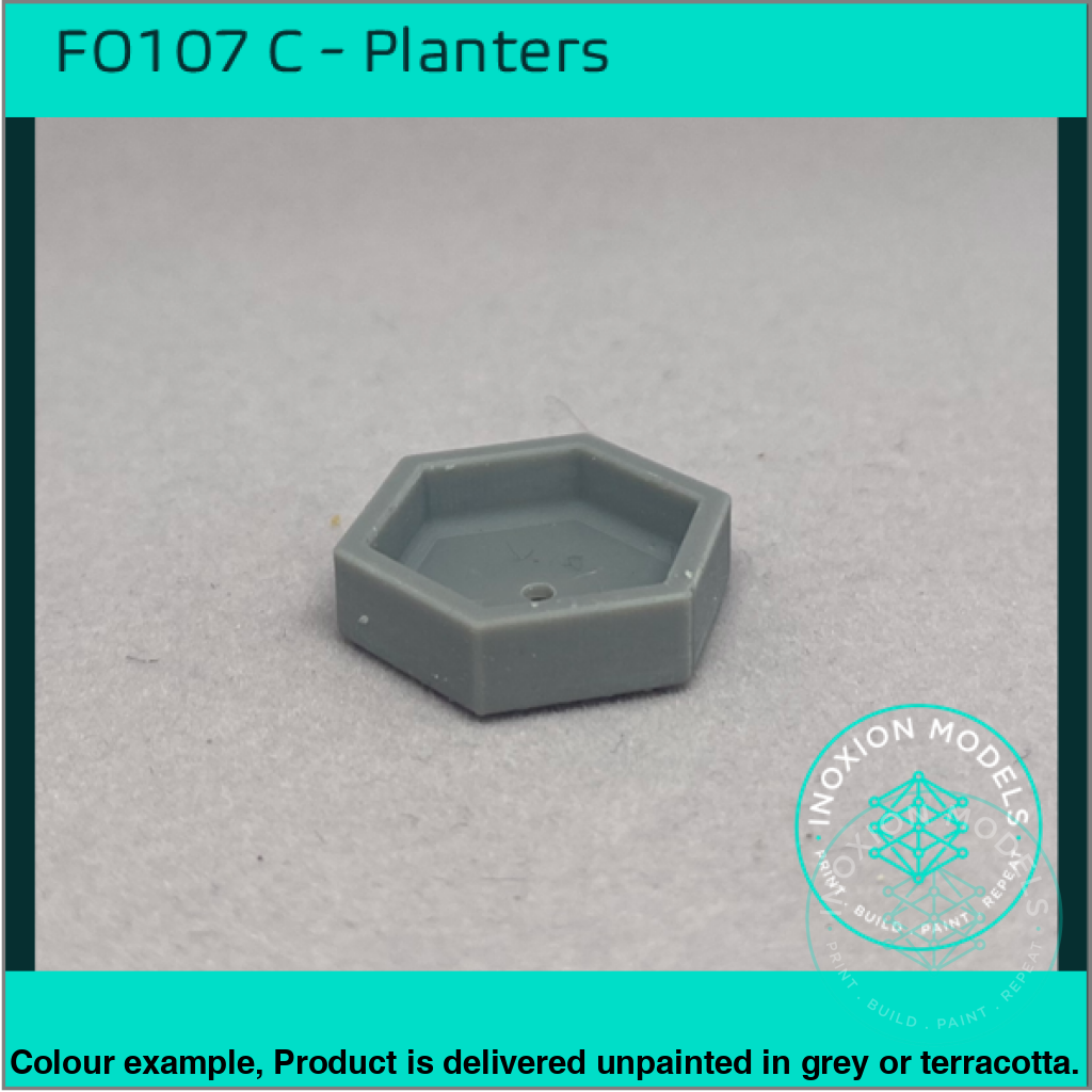 FO107C – Urban Planters OO/HO Scale