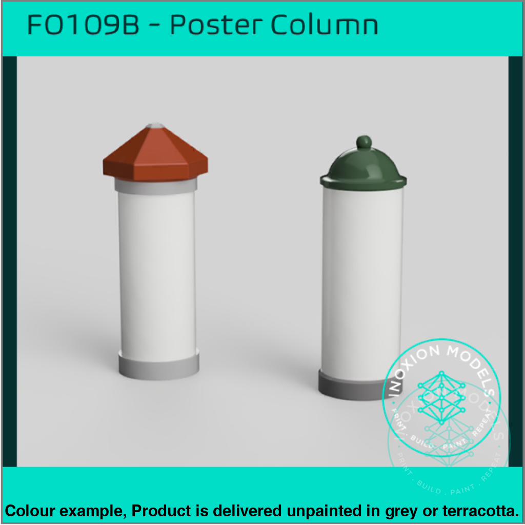 FO109B – Poster Columns OO/HO Scale