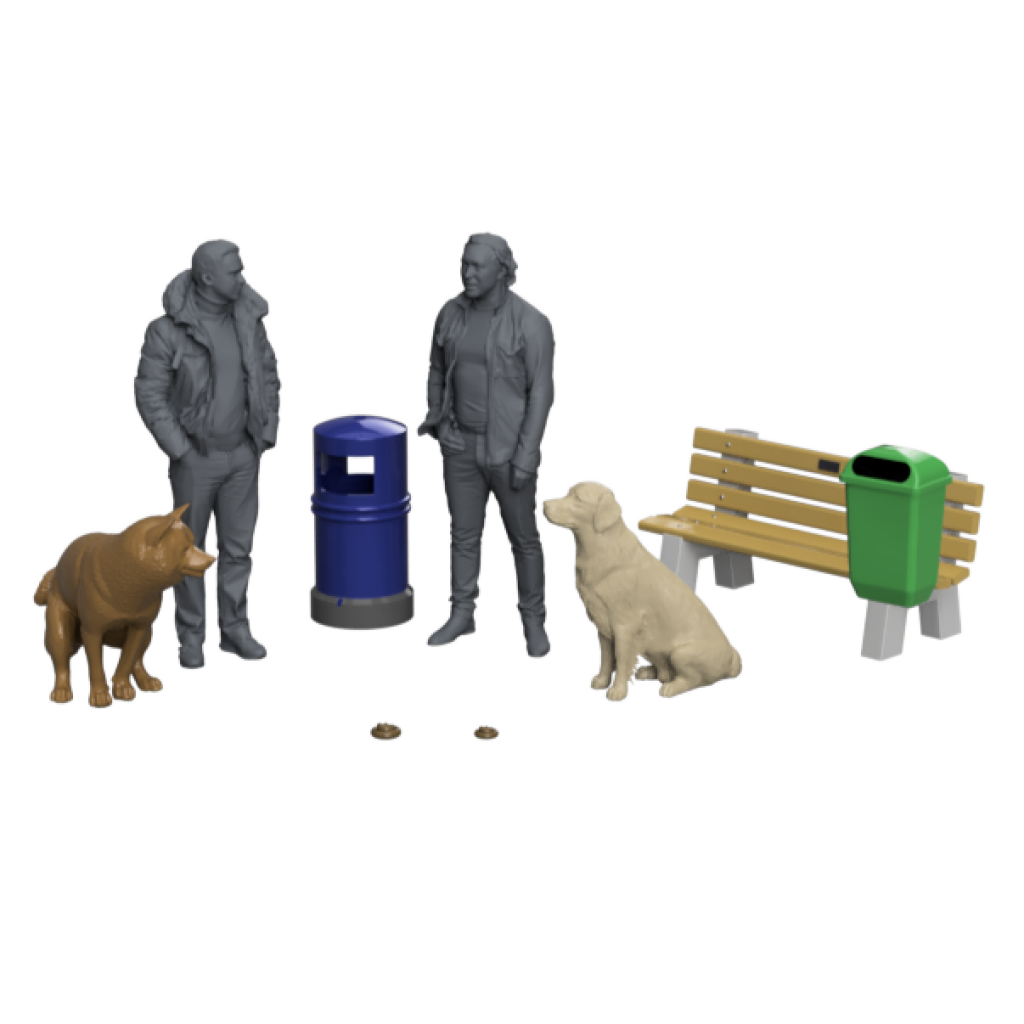 FO114A – Dog Walkers OO