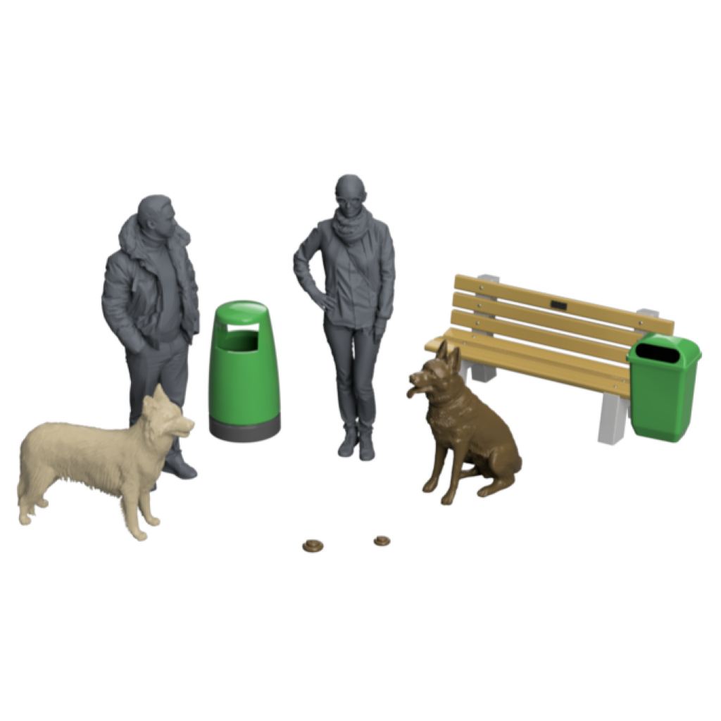 FO114B – Dog Walkers OO